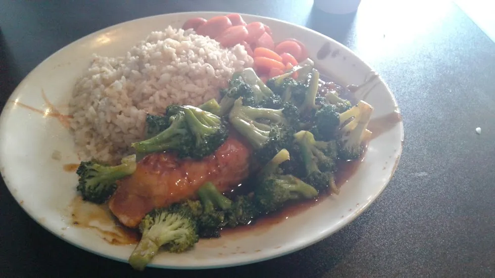 Hibachi Scallops w Broccoli